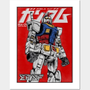 gundam rx 78 Posters and Art